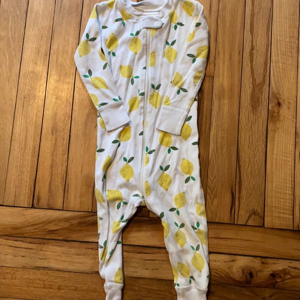 Hanna Andersson Lemon Print Pajamas